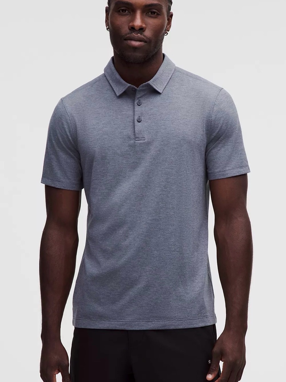 Lululemon Evolution Men's Short Sleeve Polo Shirt in Heather Lavender